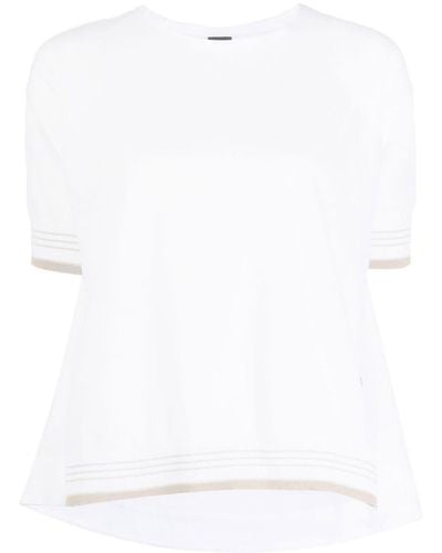 Lorena Antoniazzi グリッター Tシャツ - ホワイト