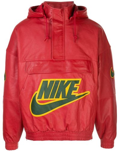 Supreme Anorak Nike - Rojo