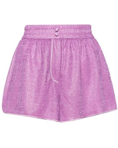 Oséree Lumière Shorts - Purple