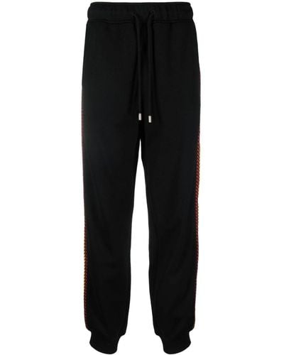 Lanvin Side Curb Jogginghose - Schwarz