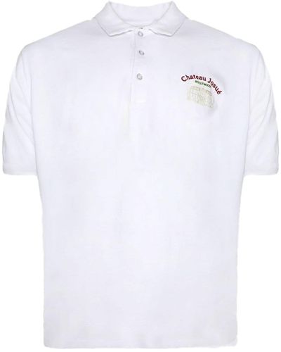 GALLERY DEPT. Chateau Josué Cotton Polo Shirt - White