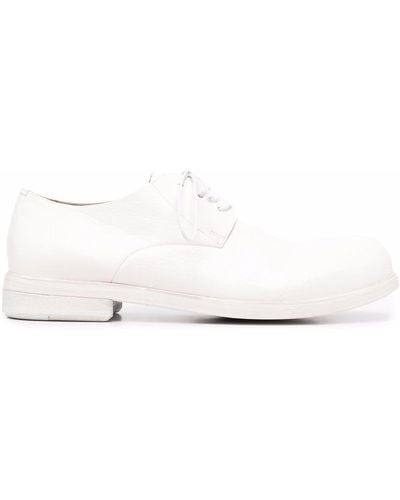 Marsèll Chunky Lace-up Leather Derby Shoes - White