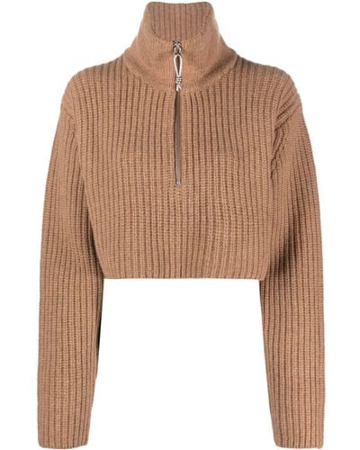 Eytys Kylo Ribbed-knit Sweater - Brown
