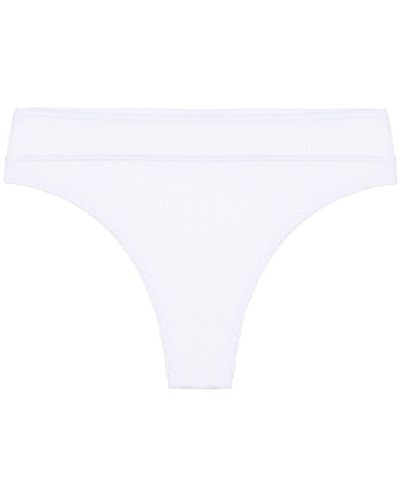 Bondeye Savannah High-waisted Bikini Bottoms - White