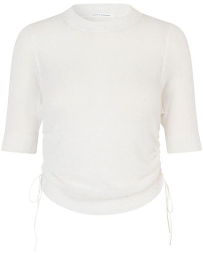Cecilie Bahnsen Videl Drawstring-fastening Sweater - White