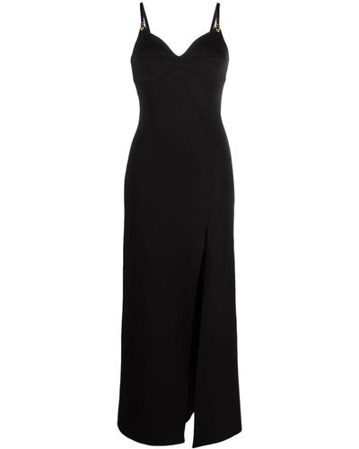 Murmur Skin Embellished Maxi Dress - Black
