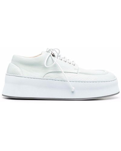 Marsèll Cassapana Leather Derby Shoes - White