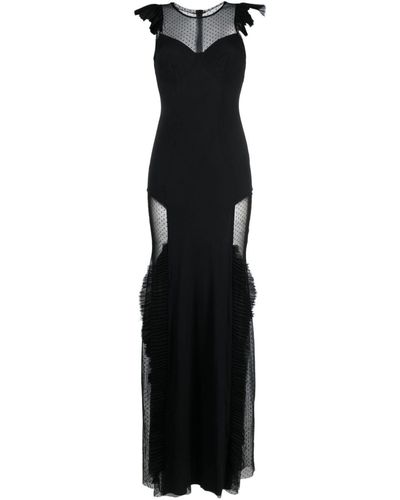 Murmur Maxi-jurk - Zwart