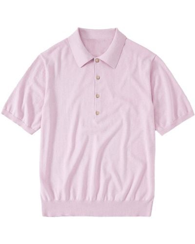 Closed Cotton Polo Shirt - Pink