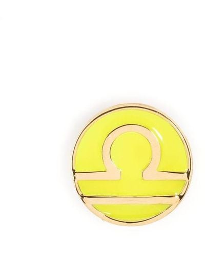 Maria Black Libra Pop Coin Charm - Yellow