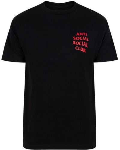 ANTI SOCIAL SOCIAL CLUB Camiseta Omakase de manga corta - Negro