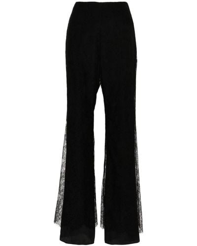 Givenchy Flared-leg Trousers - Black