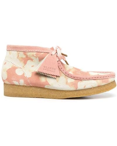 Clarks Wallabee Ankle-length Boots - Pink