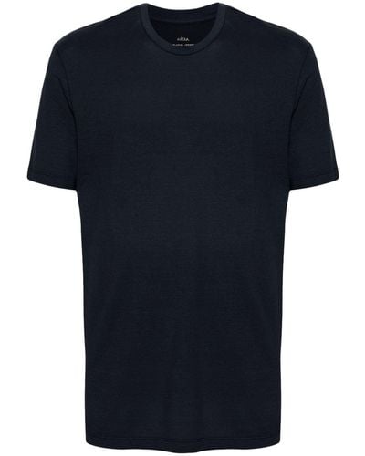 Altea Crew-neck Cotton T-shirt - Blue