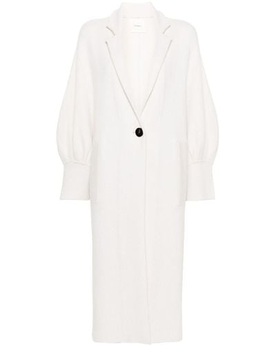 Lisa Yang Eileen Cashmere Coat - White