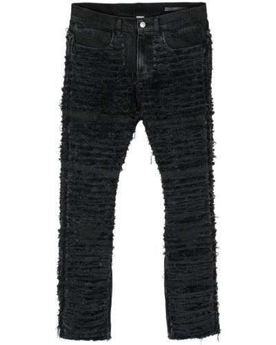 1017 ALYX 9SM Distressed Zipped-ankles Skinny Jeans - Blue