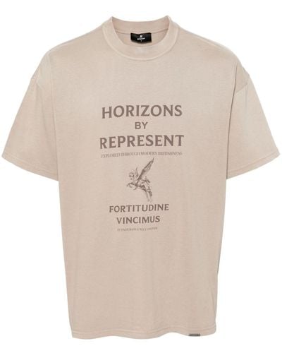 Represent Horizons Tシャツ - ナチュラル