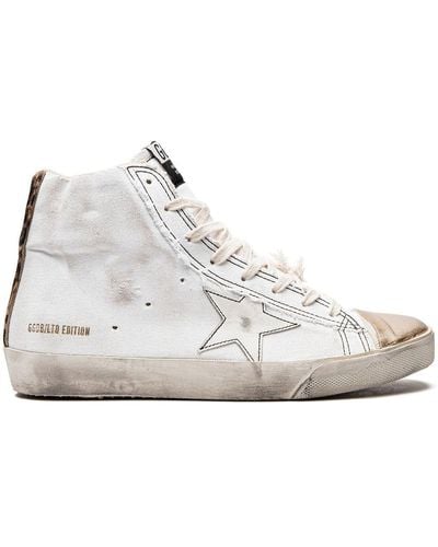 Golden Goose Francy High-top "white / Gold" Sneakers