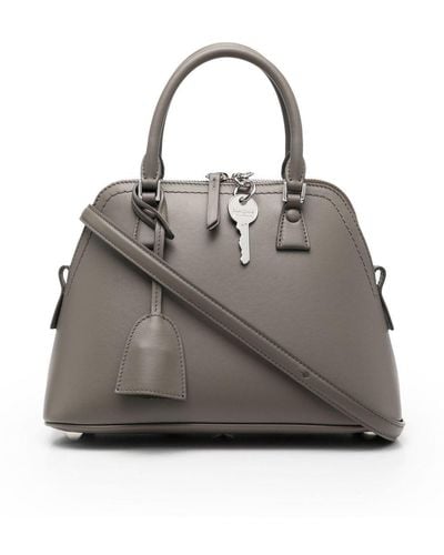 Maison Margiela Bolso shopper 5AC mini - Gris