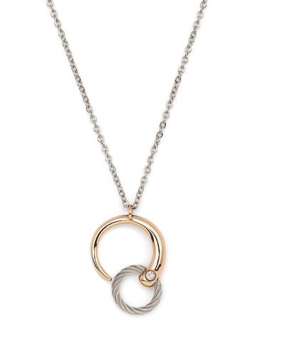 Charriol Infinity Zen Necklace - Metallic