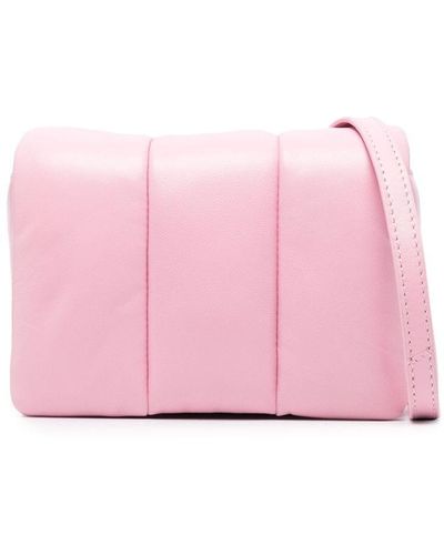 Stand Studio Bolso satchel acolchado - Rosa