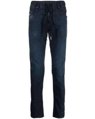 DIESEL E-Krooley Jeans mit Kordelzug - Blau