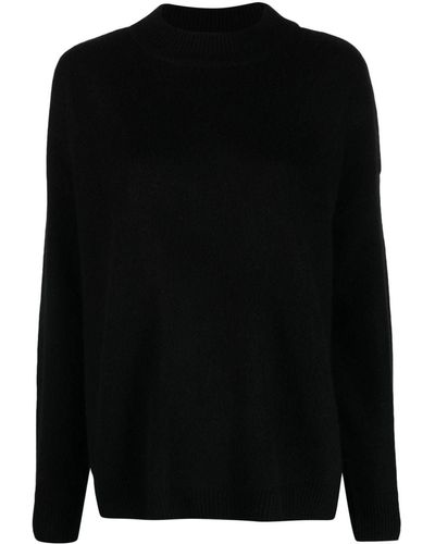 Liska Jersey de cachemira tipo jersey - Negro