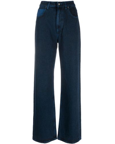 Missoni Wide-Leg-Jeans mit hohem Bund - Blau