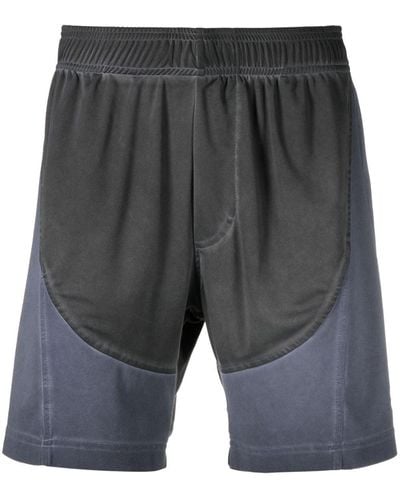 1017 ALYX 9SM Panelled-design Track Shorts - Grey