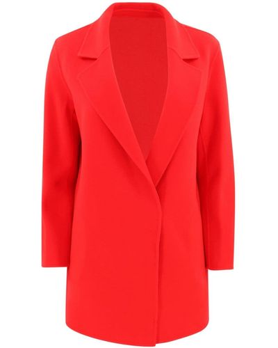 Theory Clairene Single-breasted Jacket - Red