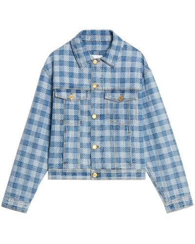 Ami Paris Denim Jack - Blauw