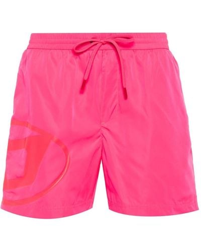DIESEL Bmbx-rio-41 Swim Shorts - Pink