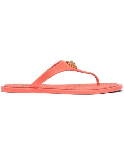 Versace Alia Flat Sandals - Pink