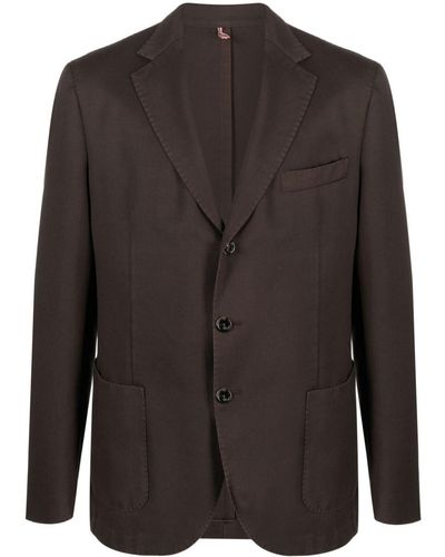 Dell'Oglio Vesuvio Double-breasted Blazer - Black