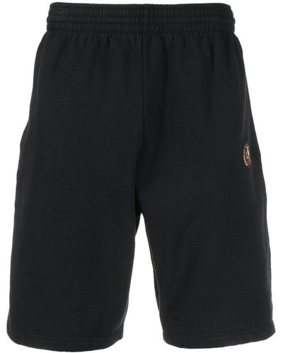 Martine Rose Logo-print Track Shorts - Blue