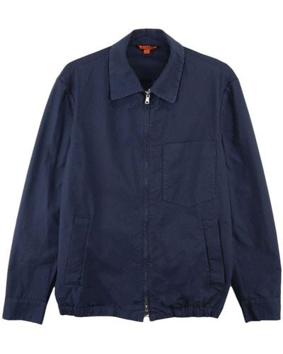 Barena Zaleto Mariol Zip-up Shirt Jacket - Blue
