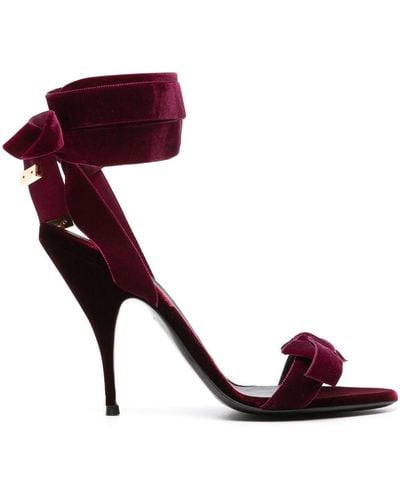 Bally Anitta Sandalen Met Strikdetail - Rood