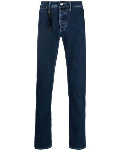 Incotex Klassische Straight-Leg-Jeans - Blau