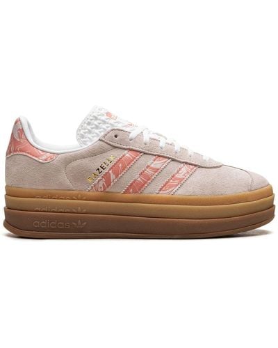 adidas Gazelle Bold "Putty Mauve/Wonder Clay/Cloud White" Sneakers - Pink