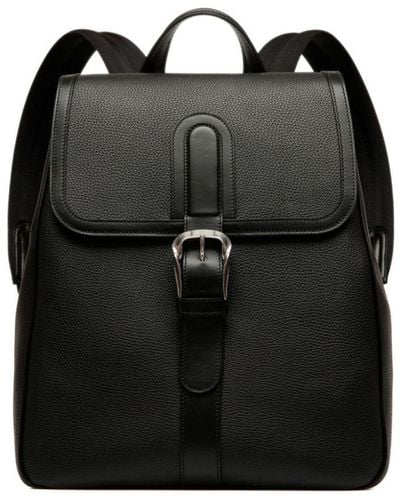 Bally Spin Leather Backpack - Black