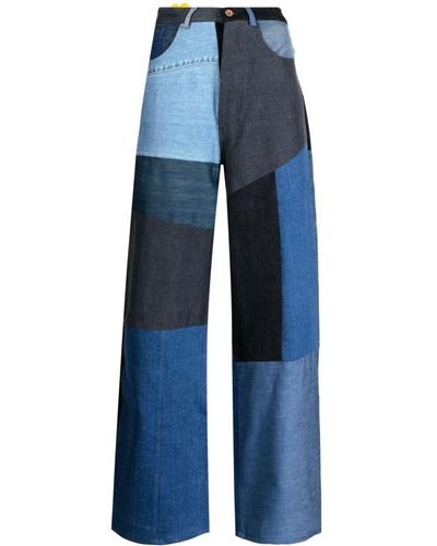 CAVIA Eliot Straight-Leg-Jeans - Blau
