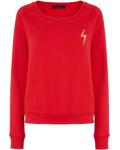 Giuseppe Zanotti Hanane Cotton Sweatshirt - Red