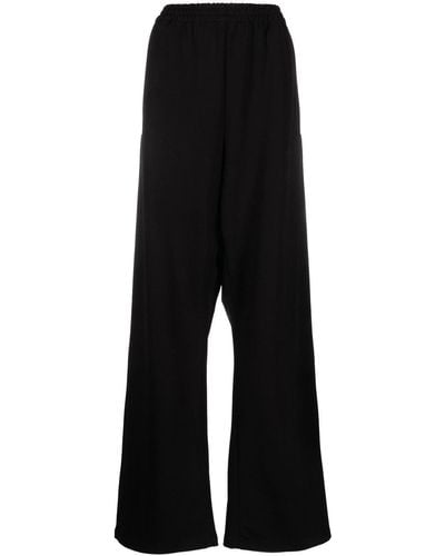 Balenciaga Wide-leg Pants - Black