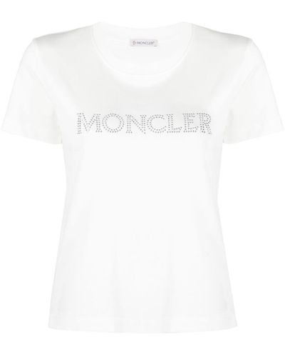 Moncler ロゴ Tシャツ - ホワイト
