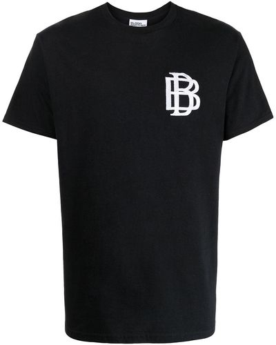 Blood Brother T-shirt Phantom con ricamo - Nero