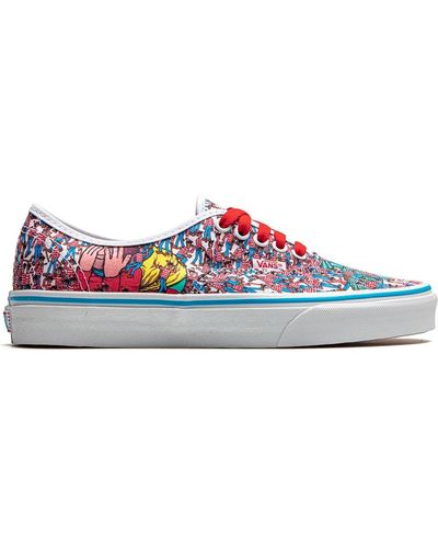Vans Sneakers x Where's Waldo Authentic - Rosso