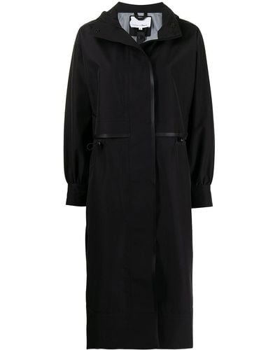 3.1 Phillip Lim Essential Hooded Parka Coat - Black