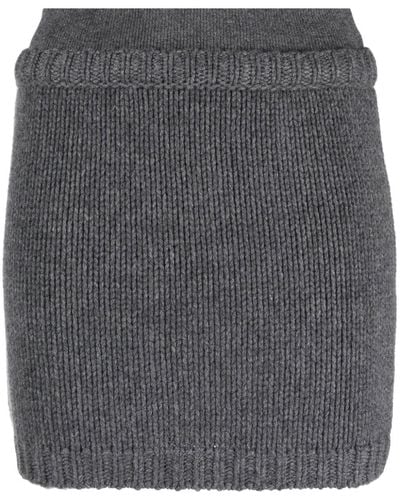 Lisa Yang The Lovi Cashmere Mini Skirt - Grey