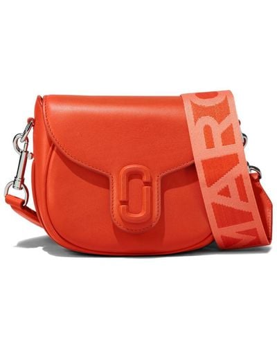 Marc Jacobs The Covered J Marc Saddle Tas - Rood