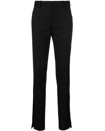 Zadig & Voltaire Pantalon de tailleur à rayures latérales - Noir